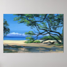Makena Strand Posterdruck