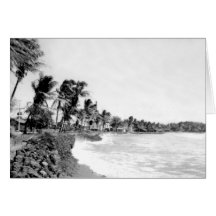 Mala Strand Lahaina Maui Hawaii Grußkarte