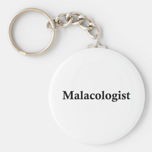 Malacologist Schlüsselanhänger