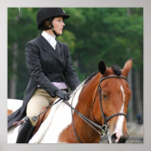 Malen Sie Pferd am Show-Plakat