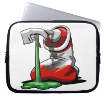 Malen Sie spucken Laptophülse Laptop Sleeve Schutzhülle