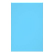 Malibu-Blau-Briefpapier Individuelle Druckpapiere