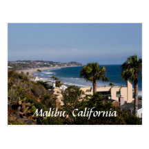Malibu, Kalifornien Postkarte