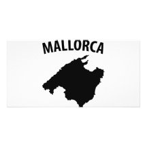 Mallorca-Symbol Photokartenvorlage