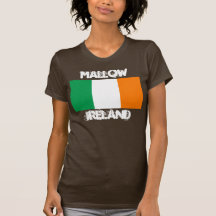 Malve, Irland mit irischer Flagge Tshirts