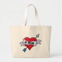 MAMMA #1 LEINENTASCHE