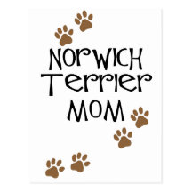 Mamma Norwichs Terrier für Hundemammen Norwichs Te Postkarten