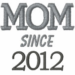Mamma seit 2012 (kundengerecht) besticktes hoodie