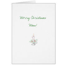 Mamma-Weihnachtskarte