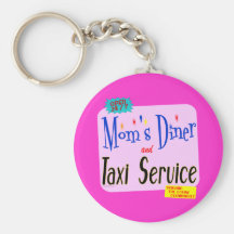 Mammen Tischgast und Taxi-Service-lustiges Sprichw Schlüsselband