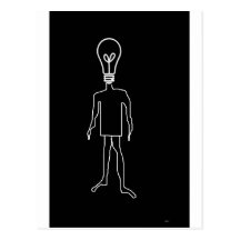 Man with an Idea Post Card