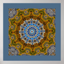 Mandala decorata #5 posterdrucke