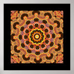 Mandala decorata #6 plakat