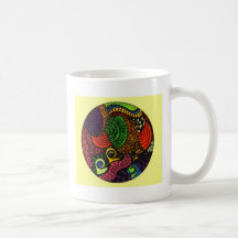 Mandala-Entwurf Tee Tasse