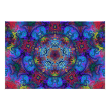 Mandala-Kunst-abstrakter Entwurf Foto
