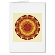 Mandalas vom Herzen des Friedens, Nr. 7, Karte