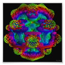 Mandelbulb 2 Druck Photo Druck