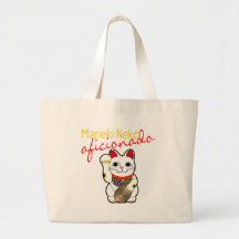 Maneki Neko Anhänger Einkaufstaschen
