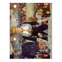 Manet, Edouard-Bar in Höhle Folies-Berg? ReEspa? o Postkarten