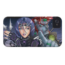 Manga Krieger iPhone 4 Etuis