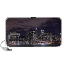Manhattan-Skyline nachts, New York City Mobile Lautsprecher
