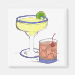 Manhattans u. Margaritas | kundengerecht Magnets