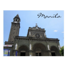 Manila-Kathedrale Postkarten