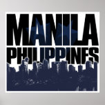 Manila PHILIPPINEN Posterdrucke