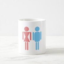 Mann Frau man woman Kaffee Tassen