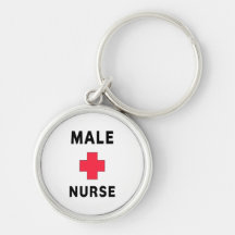 Männliche Krankenschwester Schlüsselband