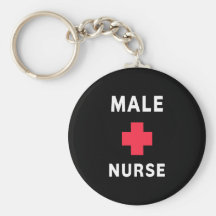 Männliche Krankenschwester Schlüsselbänder