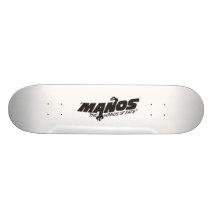 Manos Skateboard des Schicksals Skateboarddeck