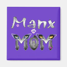 Manx Mamma-Geschenke Magnete
