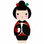 Manzanita Kokeshi Fotoausschnitt