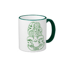 Maori- Hei-Tiki Skizze-Becher Teetassen