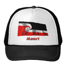 Maori- wellenartig bewegende Flagge mit Namen Kultcaps