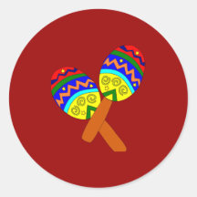 Maracas Aufkleber