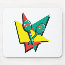 maracas Entwurf Mousepads