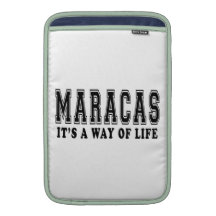 Maracas ist es Lebensart MacBook Sleeve