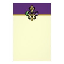 Mardi Fleur de Gras Personalisierte Büropapiere