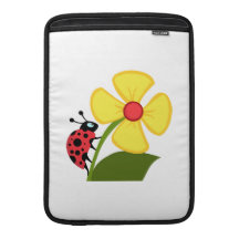 Marienkäfer-Blume Sleeve Fürs MacBook Air