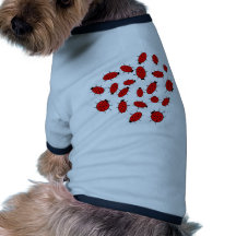 Marienkäfer-Haustier-Kleidung Hundekleidung