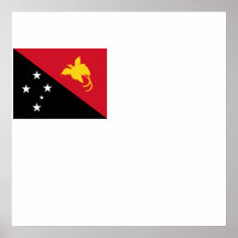 Marinefahne Papua-Neu-Guinea, Papua-Neu-Guinea Posterdruck