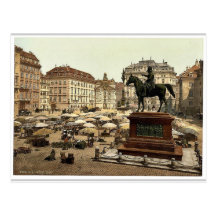 Marktplatz, Wien, Austro-Ungarn ausgezeichnetes P Postkarte
