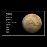 Mars visitenkarten