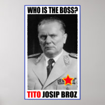 MARSCHALL-JOSIP BROZ TITO-CHEF PLAKAT