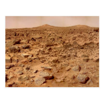 Marslandschaft Postkarte
