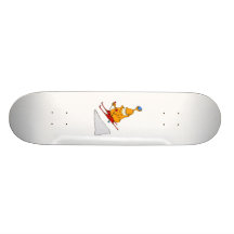 MarsSkifahrer Individuelle Skateboarddecks