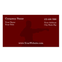 Martial Arts Business Cards