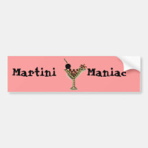 MARTINI - KRISTALLblick-ROSA-MARTINI-DRUCK Autosticker